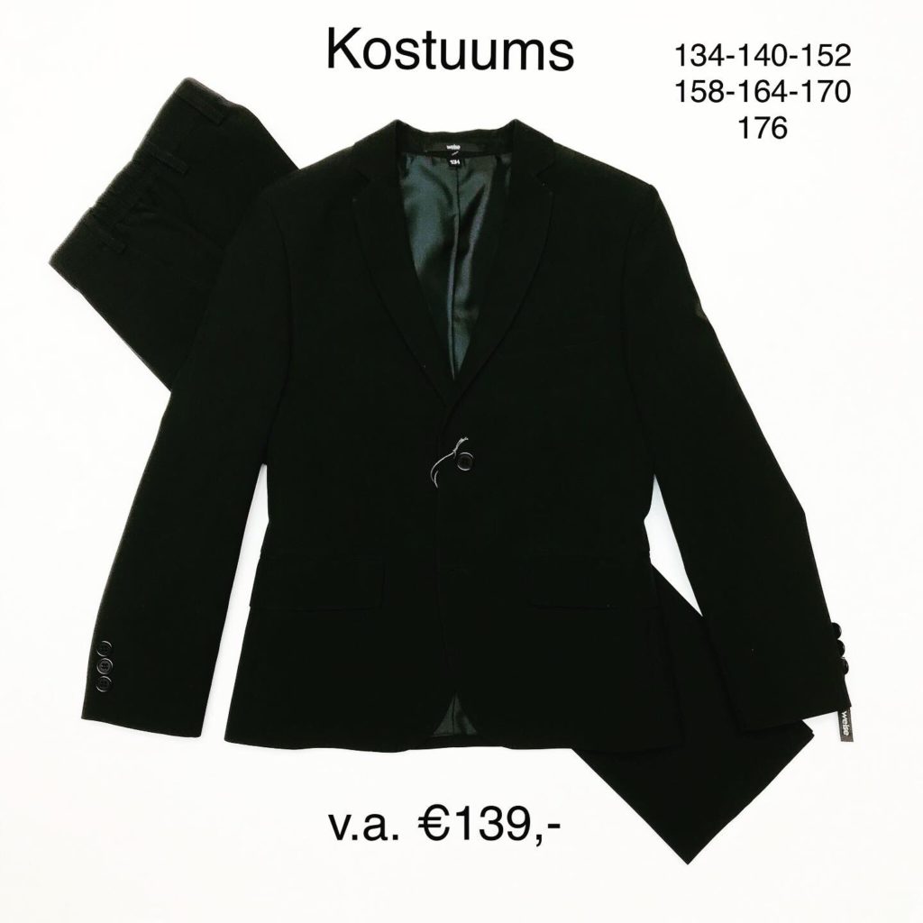Kostuum-maat,134,140,152,156,164,170,176